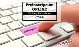 Preinscripción universidad online 2024