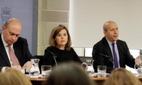 Rueda de prensa del Ministerio de Educación