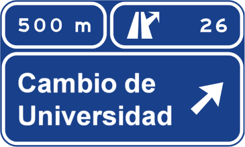 Cambiar de Universidad