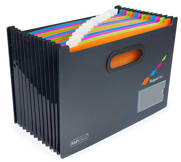 Archivador de tipo acordeón