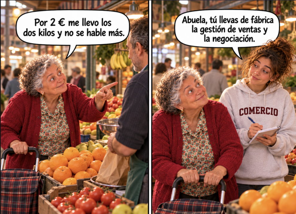 Meme Grado en Comercio