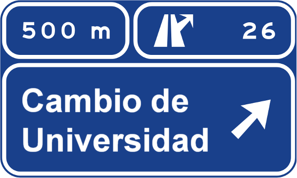 Cambiar de Universidad
