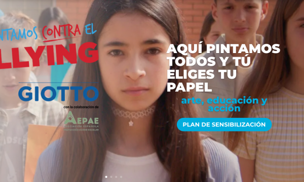 Hasta un 34% del alumnado sufre acoso escolar: el proyecto "Todos pintamos contra el Bullying" llega ahora a las aulas